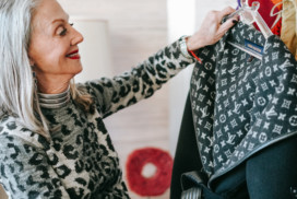 Honey Good contemplating women's fashion according to body type