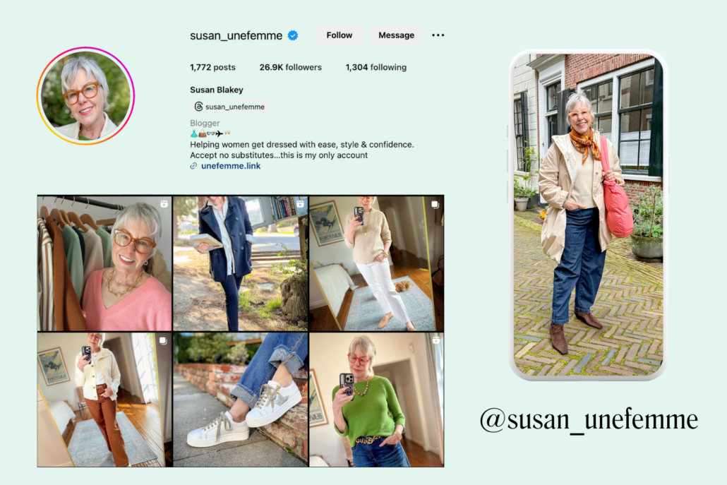 image of a popular older instagram content creator that you should follow