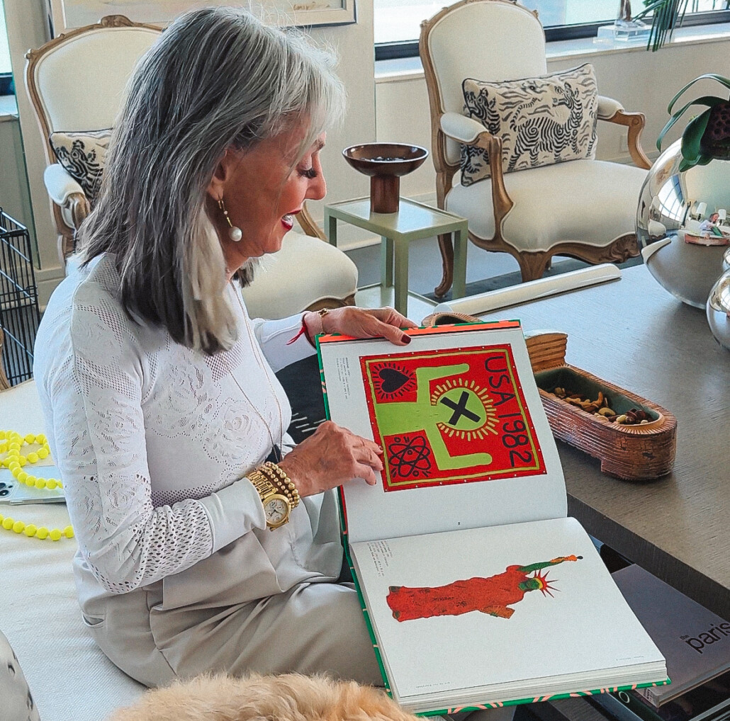 honey good looking at coffee table book still in vogue